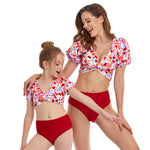 Mommy and Daughter beach wear Set