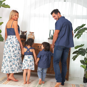 Family Matching Denim Outfit