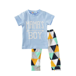 Little boy Short-Sleeved Two-Piece