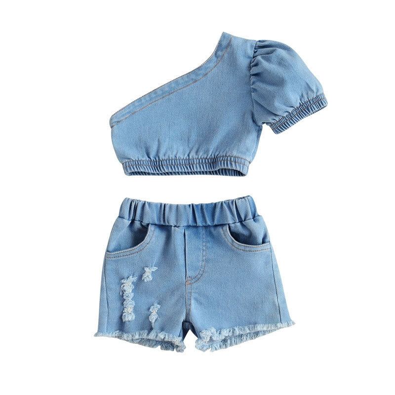 Two-piece summer dress