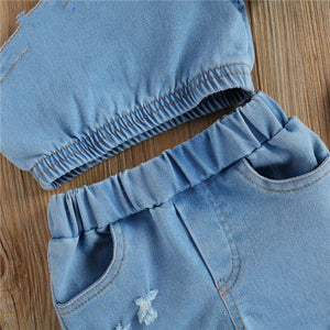 Two-piece summer dress