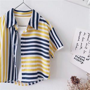 Boys' Summer  Short-Sleeved Shirts
