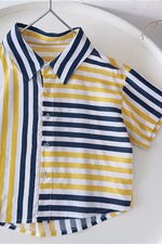 Boys' Summer  Short-Sleeved Shirts