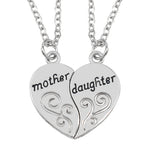 Mother And Daughter Two-part Love Necklace