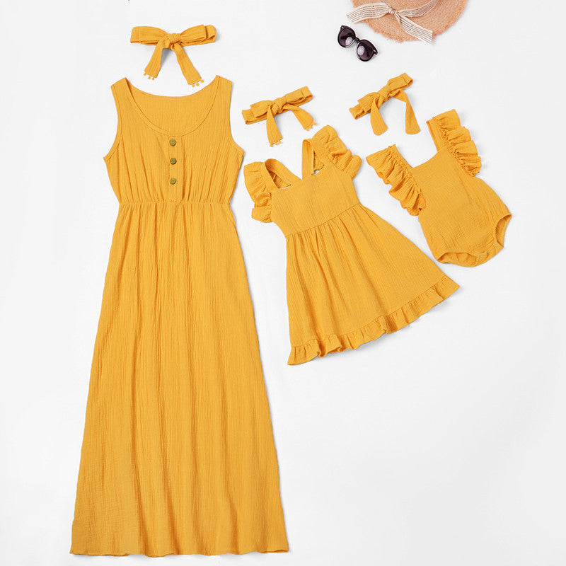 Mother and daughter Dress