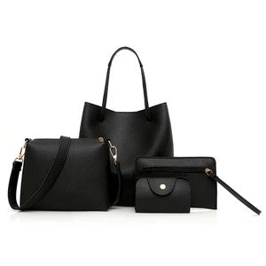 Fashion new pure color mother and daughter bag