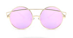 F078 impulse metal children's high quality sunglasses fashion children's sunglasses real film reflective UV400 glasses