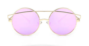 F078 impulse metal children's high quality sunglasses fashion children's sunglasses real film reflective UV400 glasses