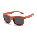 0-3 Years Old Baby Sunglasses Outdoor Silicone Frame Children Outdoor Sun-shade Glasses
