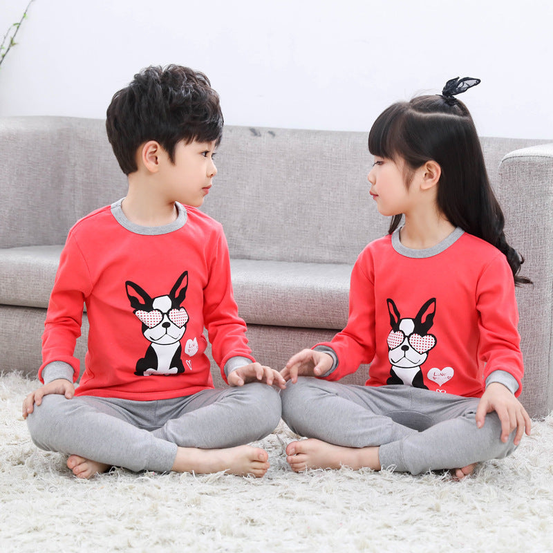 Matching cotton Two-piece for boy &girl