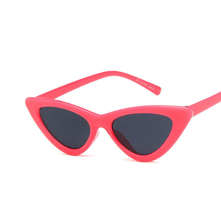 Triangle Cat Eye Children Sunglasses Fashion Colorful Sunglasses Cute
