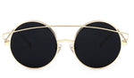 F078 impulse metal children's high quality sunglasses fashion children's sunglasses real film reflective UV400 glasses