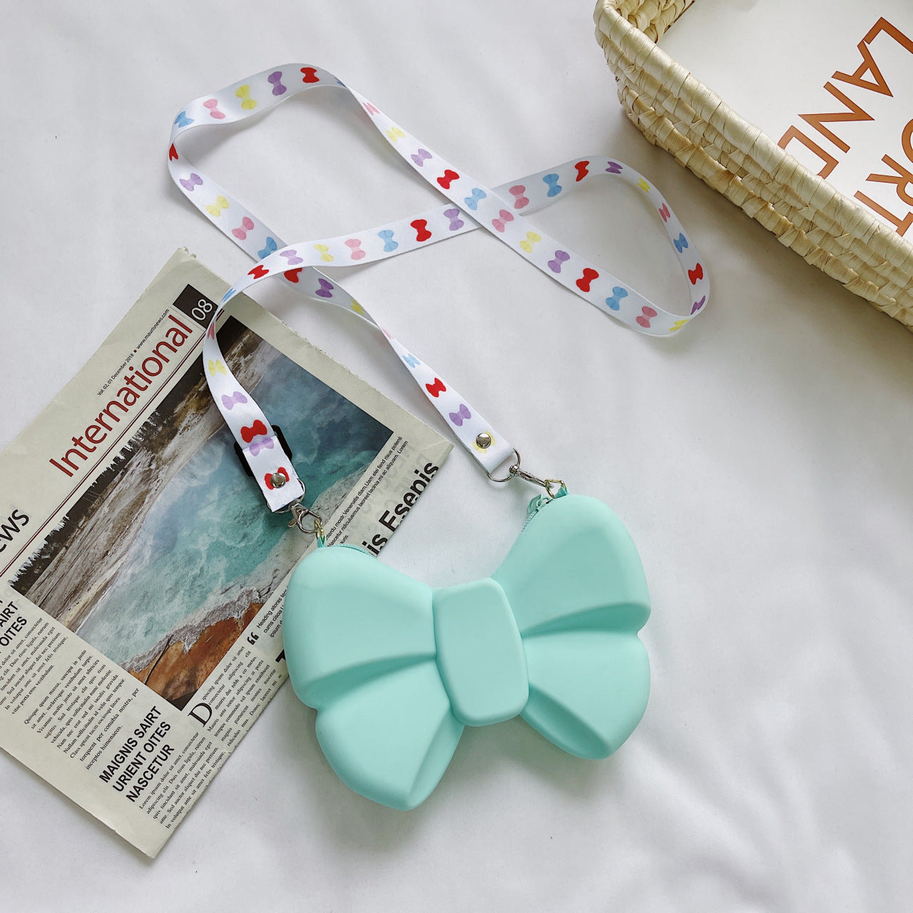 Diagonal Coin Purse For Mama's Little Princess