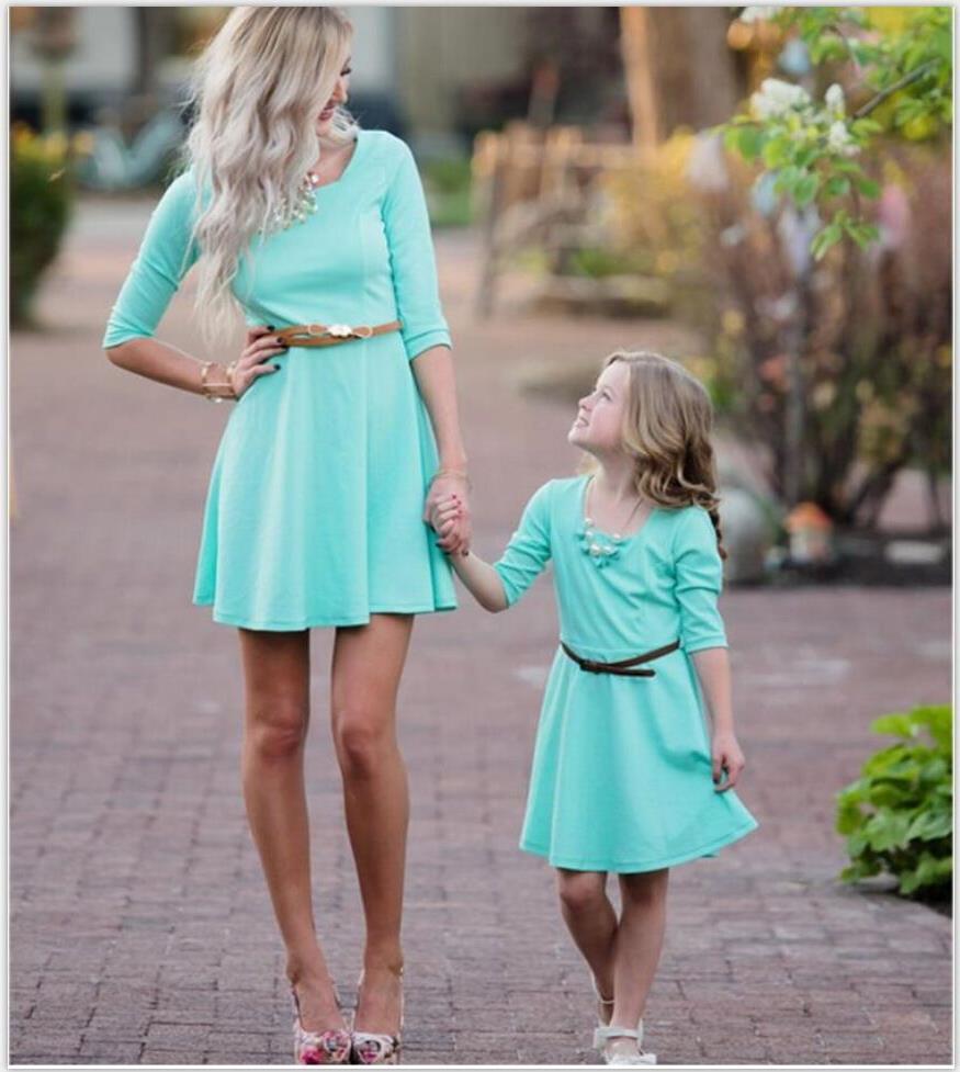 Mommy & Me outing dress