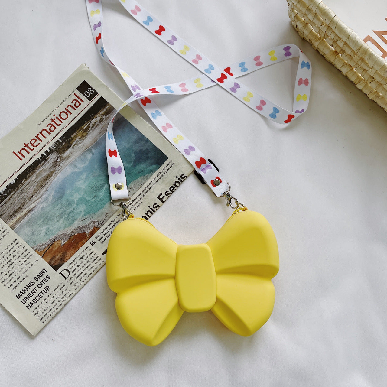 Diagonal Coin Purse For Mama's Little Princess