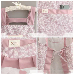 Mommy and Me Cute Rabbit Ears cooking apron