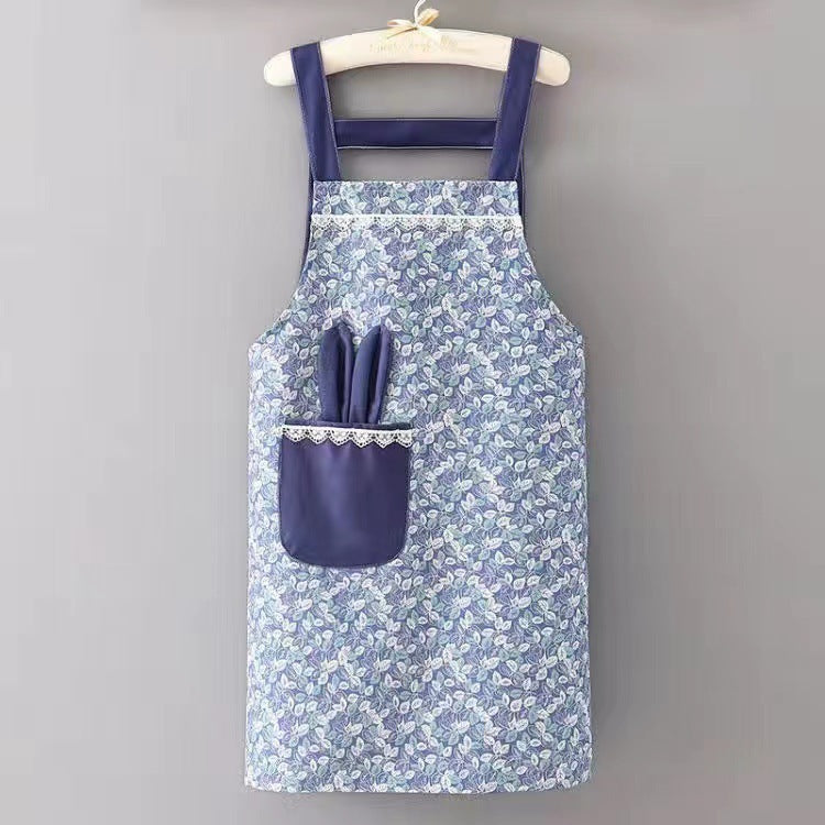 Mommy and Me Cute Rabbit Ears cooking apron